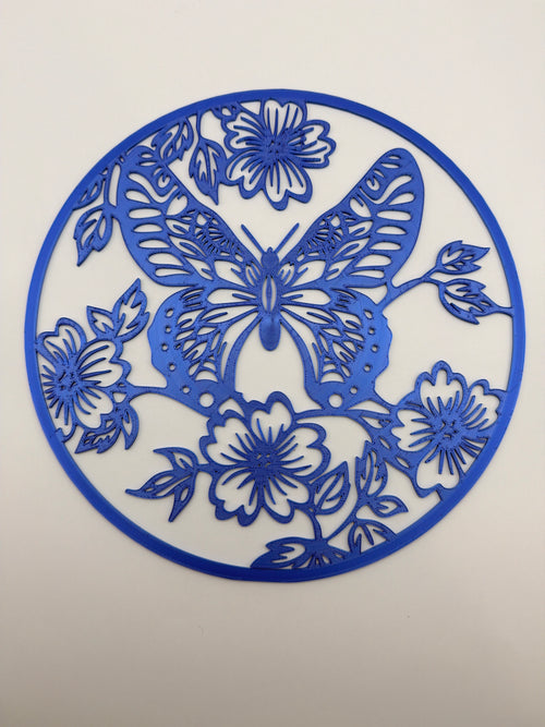 2D Butterfly Wall Art