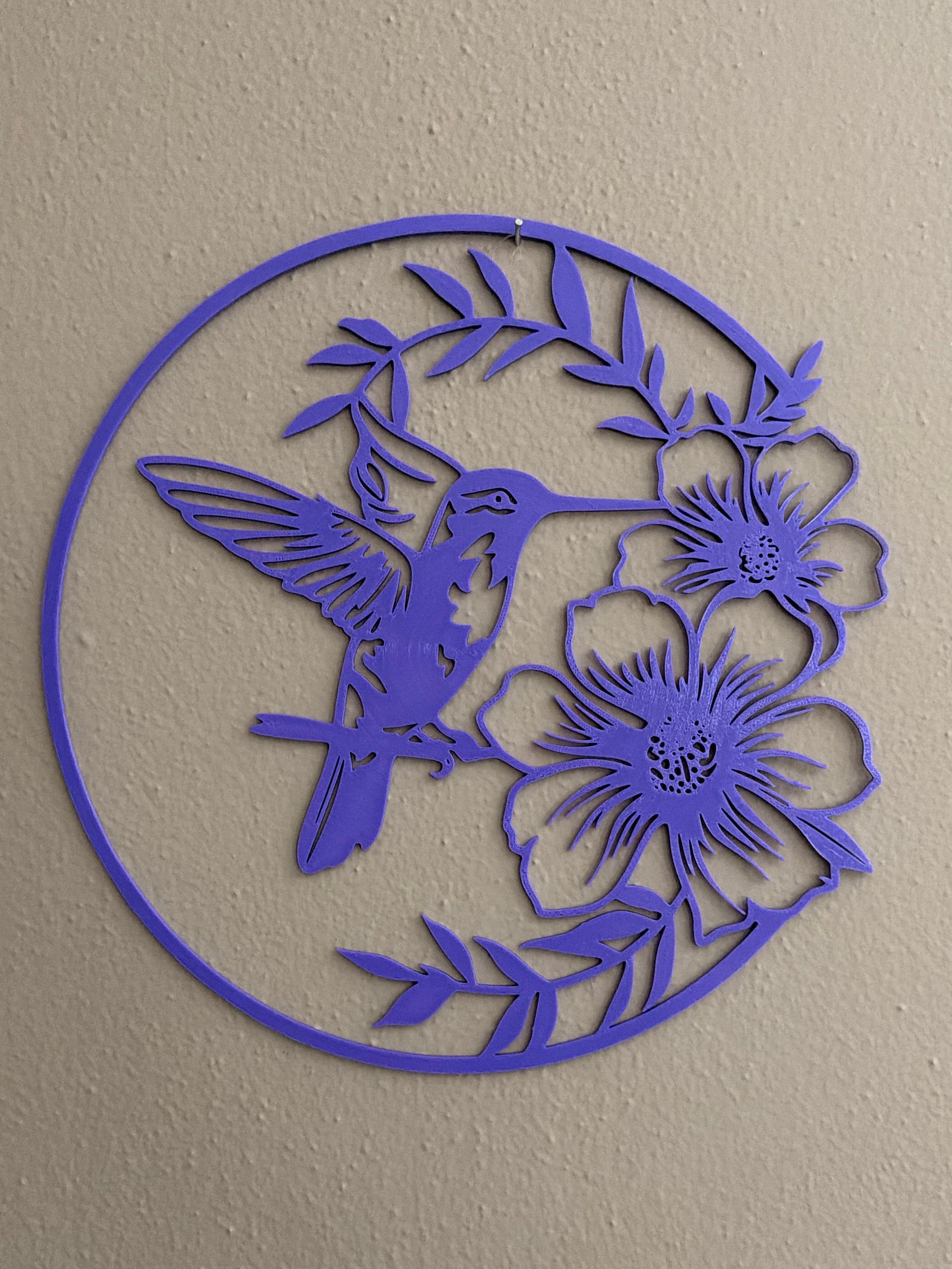 Hummingbird Wall Art