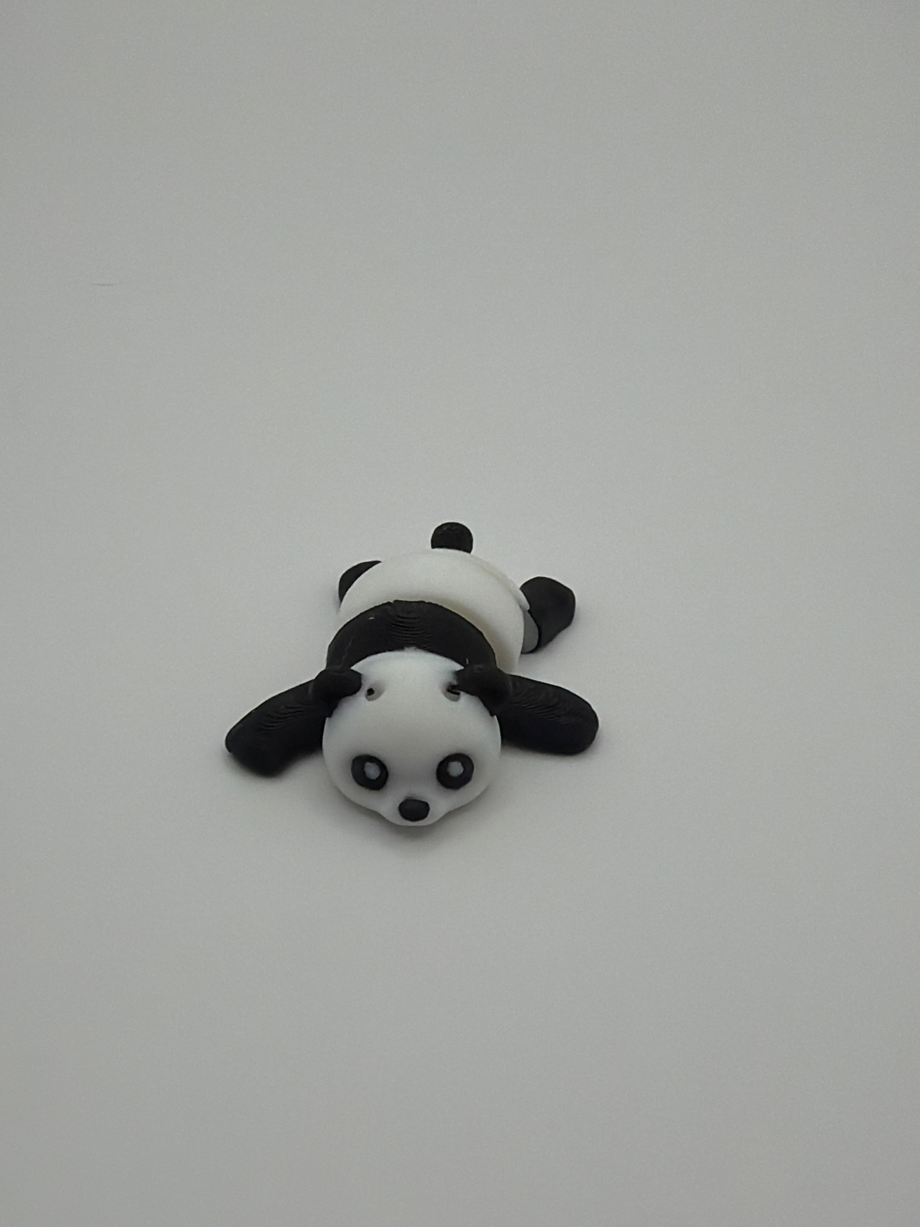 Baby Panda Flexi Keychain