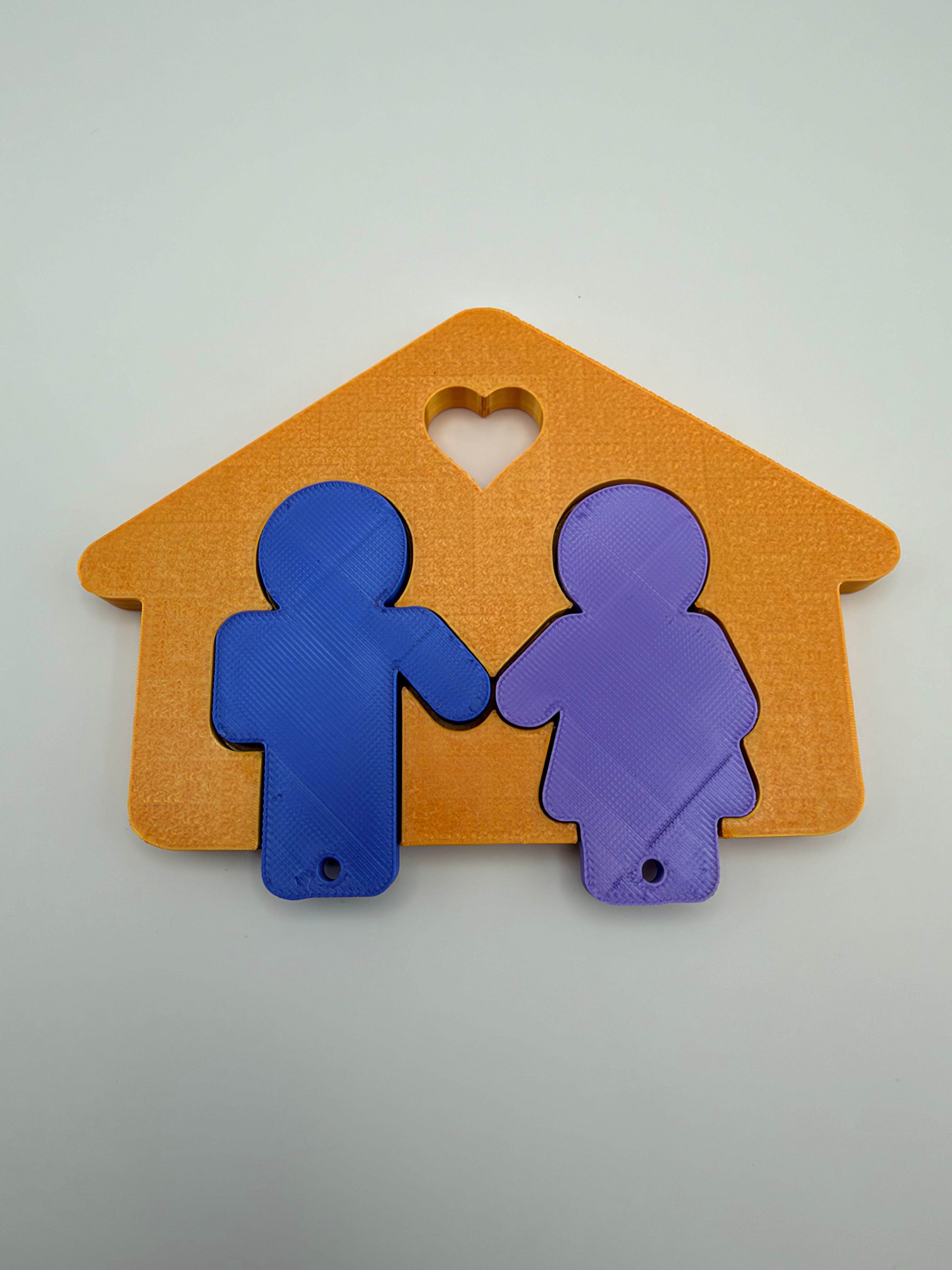 Couples Key Holder