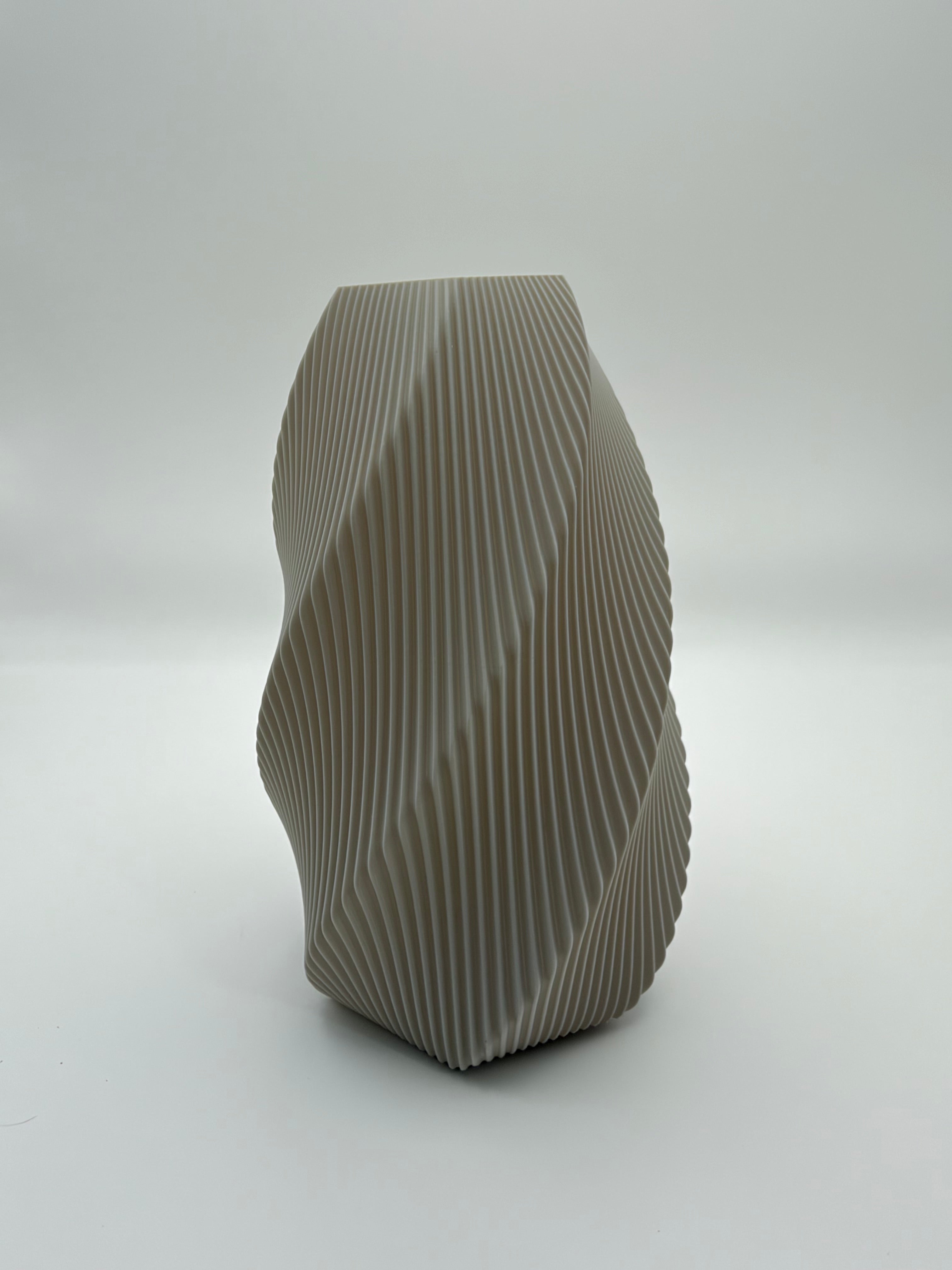 Spiral Geometric Vase