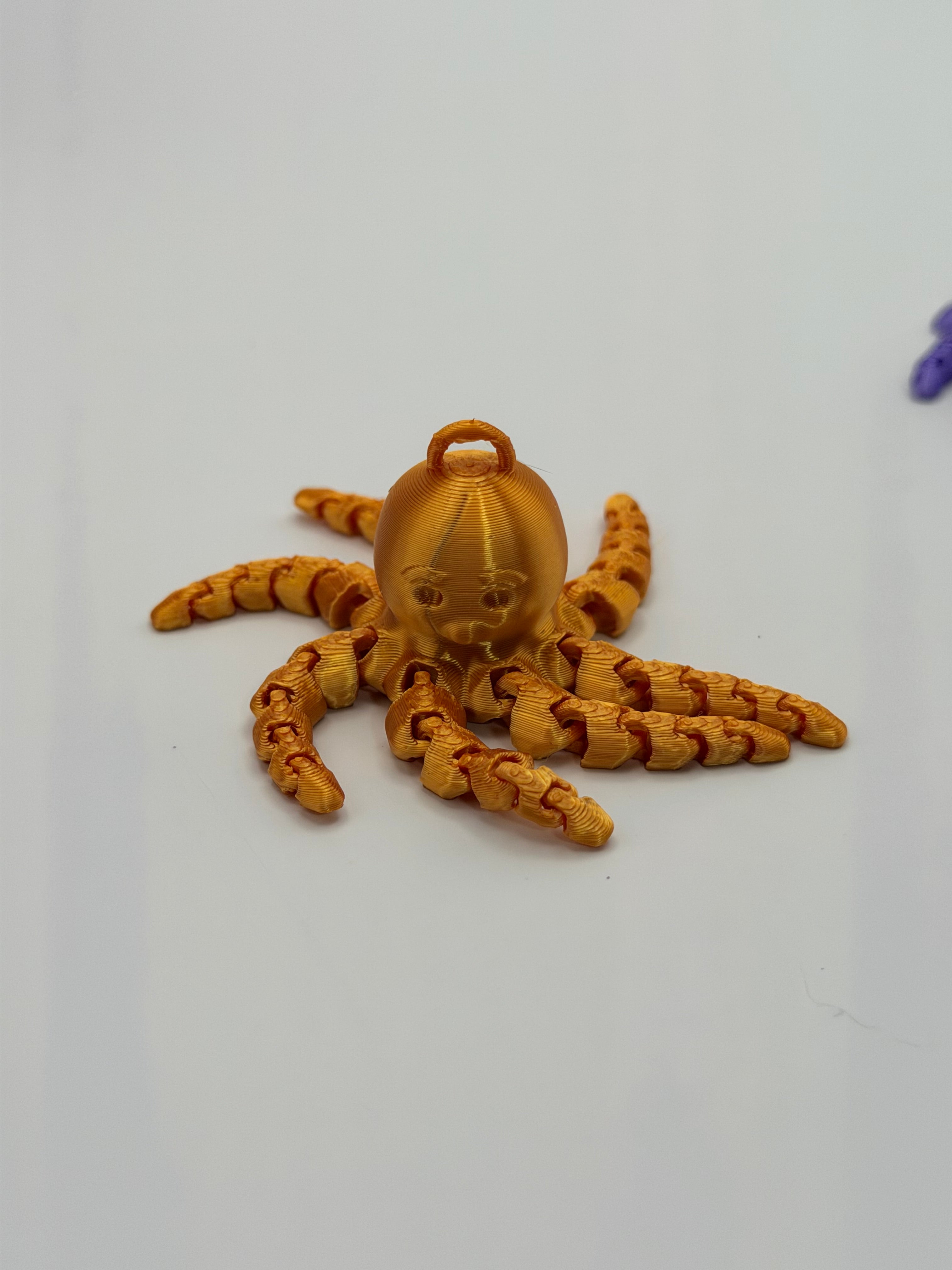 Mini Flexi Octopus Keychain