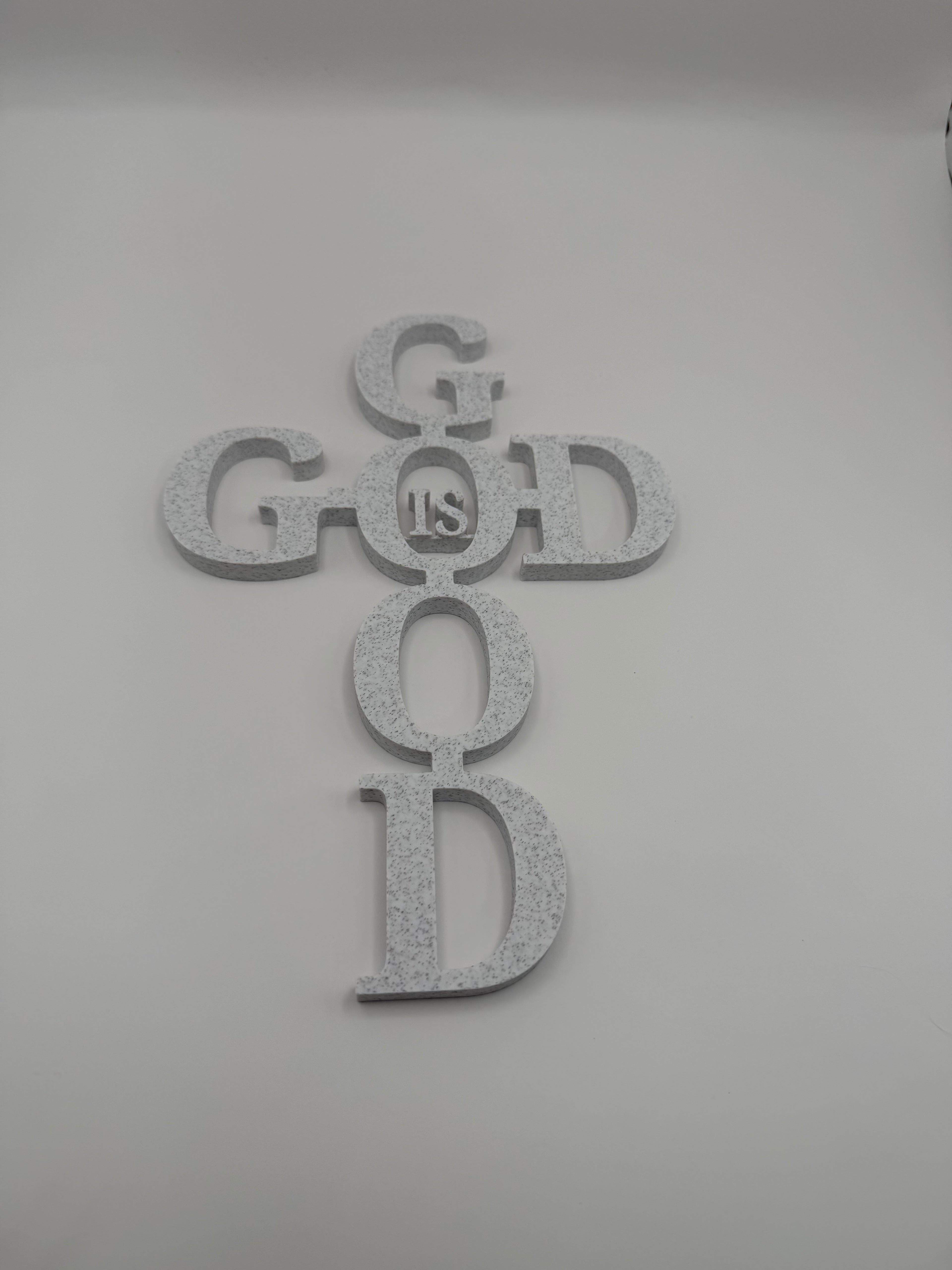 God Is Good Cross Wall Art