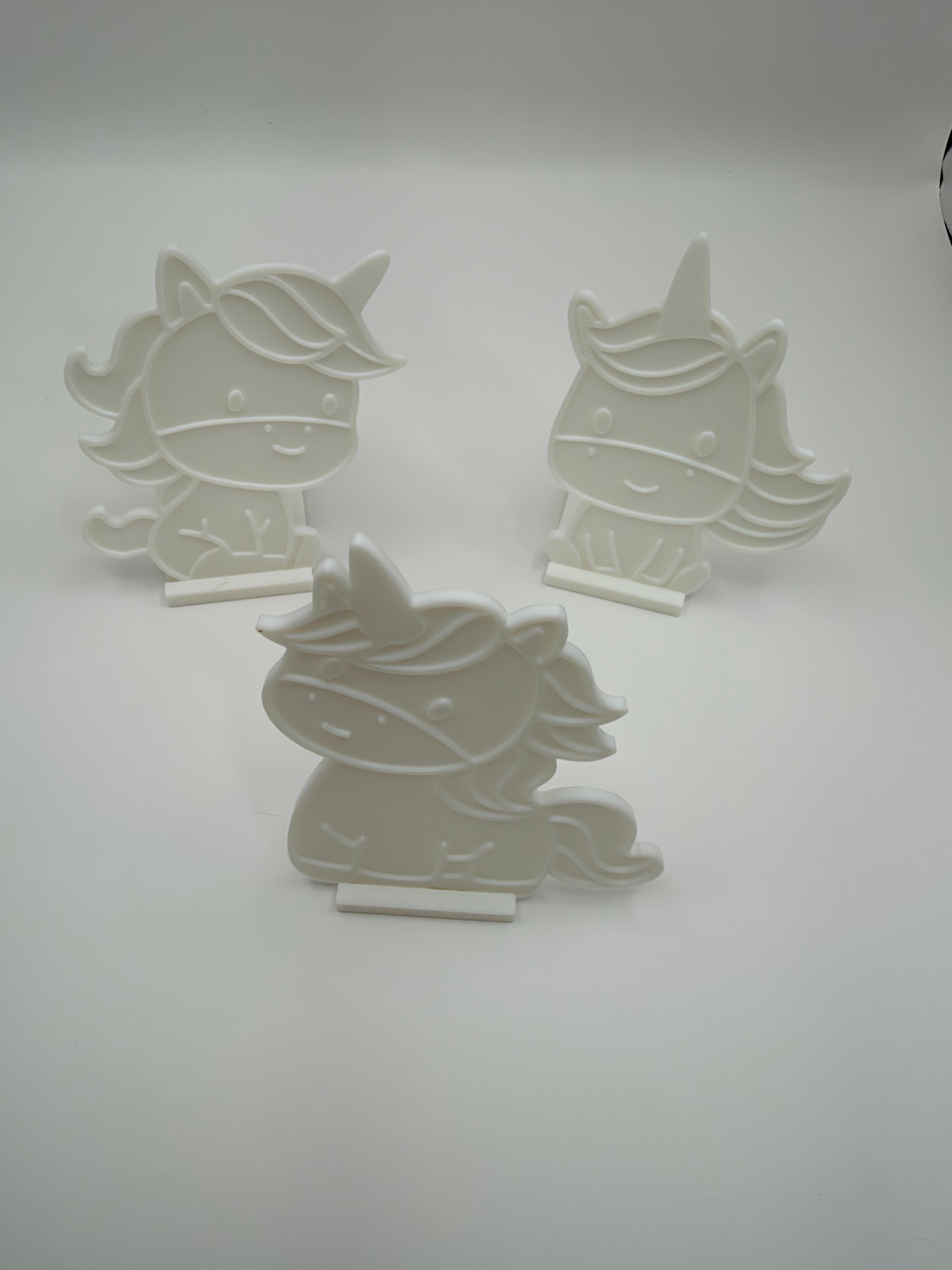 Paint A Unicorn With Stand Set